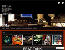 Tablet Screenshot of beattankproductions.com